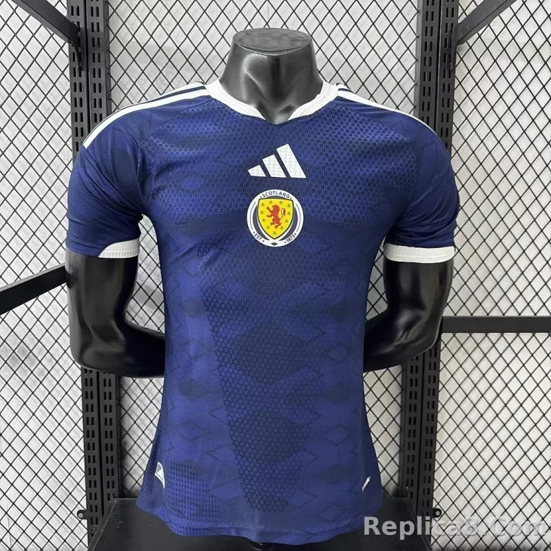 2026 Scotland Home World Cup Football Jersey Player Version