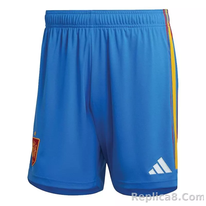 2022 Spain World Cup Away Soccer Shorts