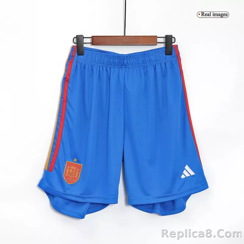 2022 Spain World Cup Away Soccer Shorts - detail