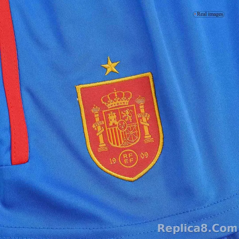 2022 Spain World Cup Away Soccer Shorts - detail