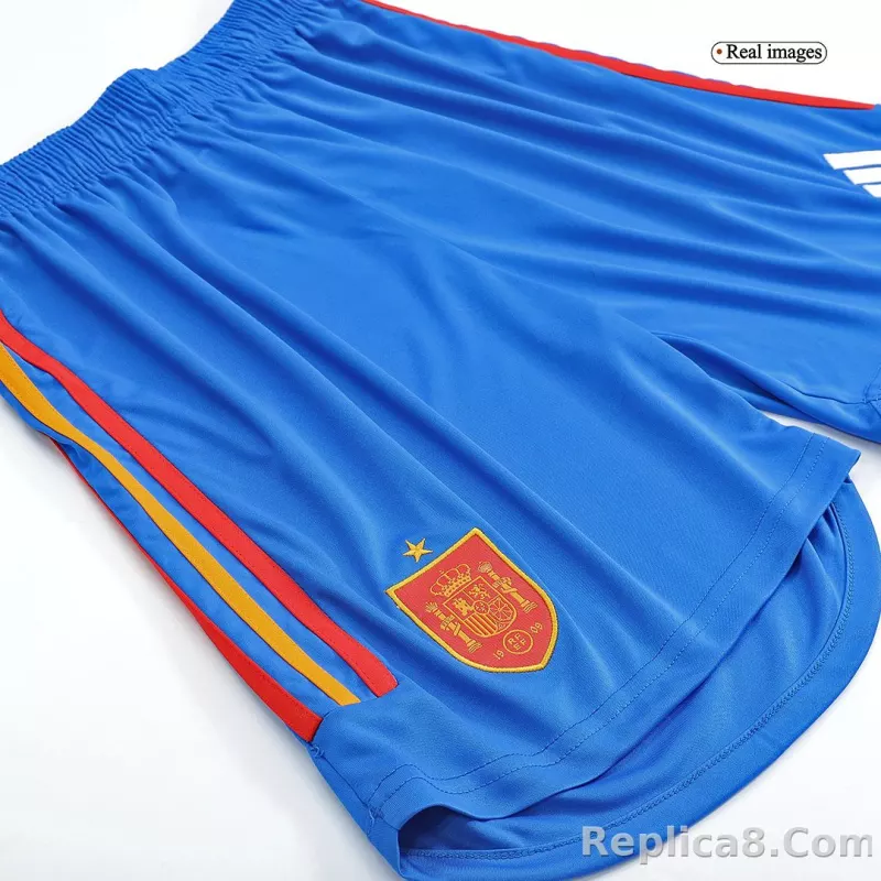 2022 Spain World Cup Away Soccer Shorts - detail
