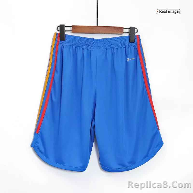 2022 Spain World Cup Away Soccer Shorts - detail