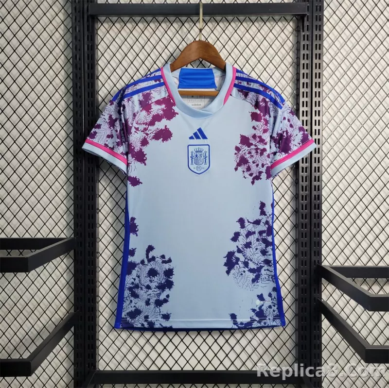 2023 Spain Women Nation Team Away Jersey Women's World Cup