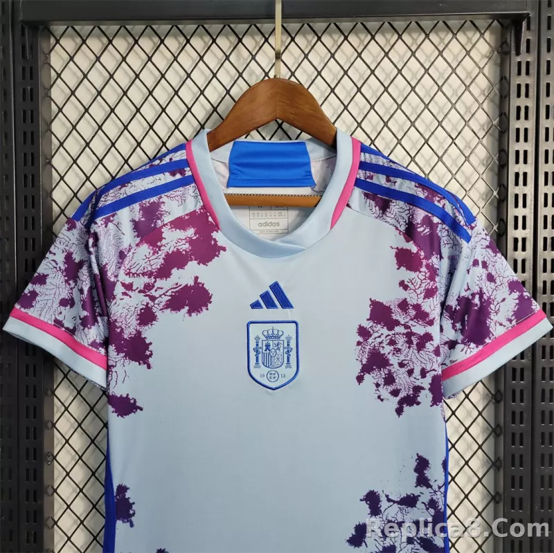 2023 Spain Women Nation Team Away Jersey Women's World Cup - detail