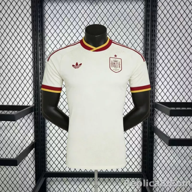 2026 Spain Away World Cup Soccer Jersey Authentic Shirt