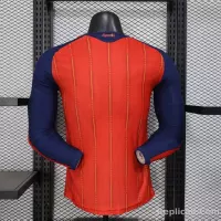 2026 Spain Home World Cup Soccer Jersey Authentic Shirt Long Sleeve - view 3