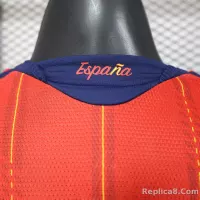 2026 Spain Home World Cup Soccer Jersey Authentic Shirt Long Sleeve - view 10