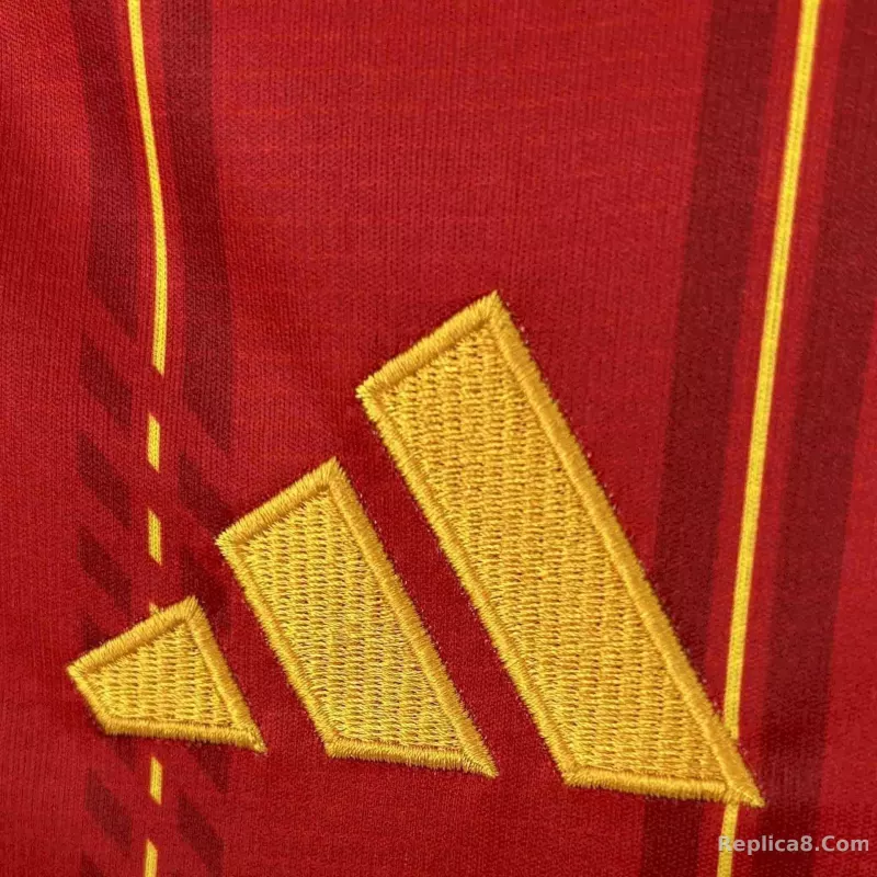2026 Spain Home World Cup Soccer Jersey Custom Shirt - detail
