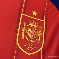 2026 Spain Home World Cup Soccer Jersey Custom Shirt - view 5