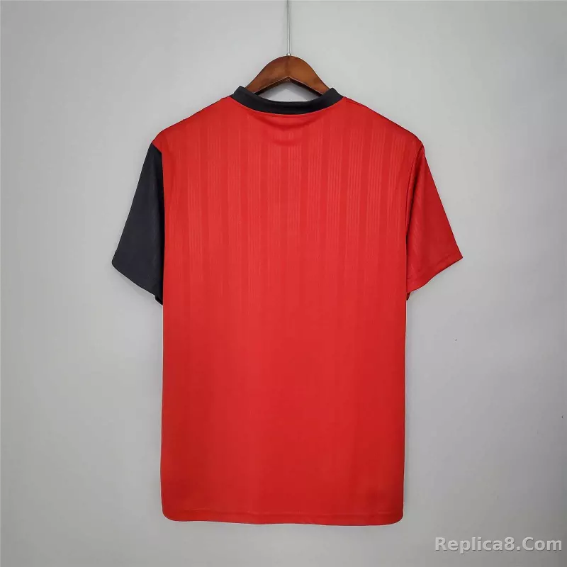 1996 Spain Home Euro Cup Retro Jersey - detail