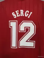 1996 Spain Home Euro Cup Retro Jersey - view 10