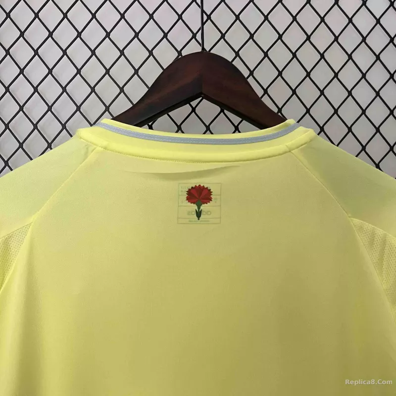 2024 Spain LAMINE YAMAL #19 Euro Cup Away Football Jersey - detail