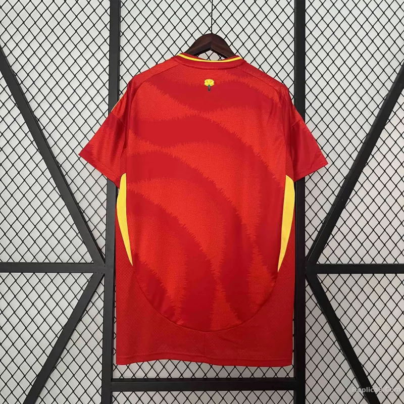 2024 Spain RODRIGO #16 Euro Cup Home Football Jersey - detail