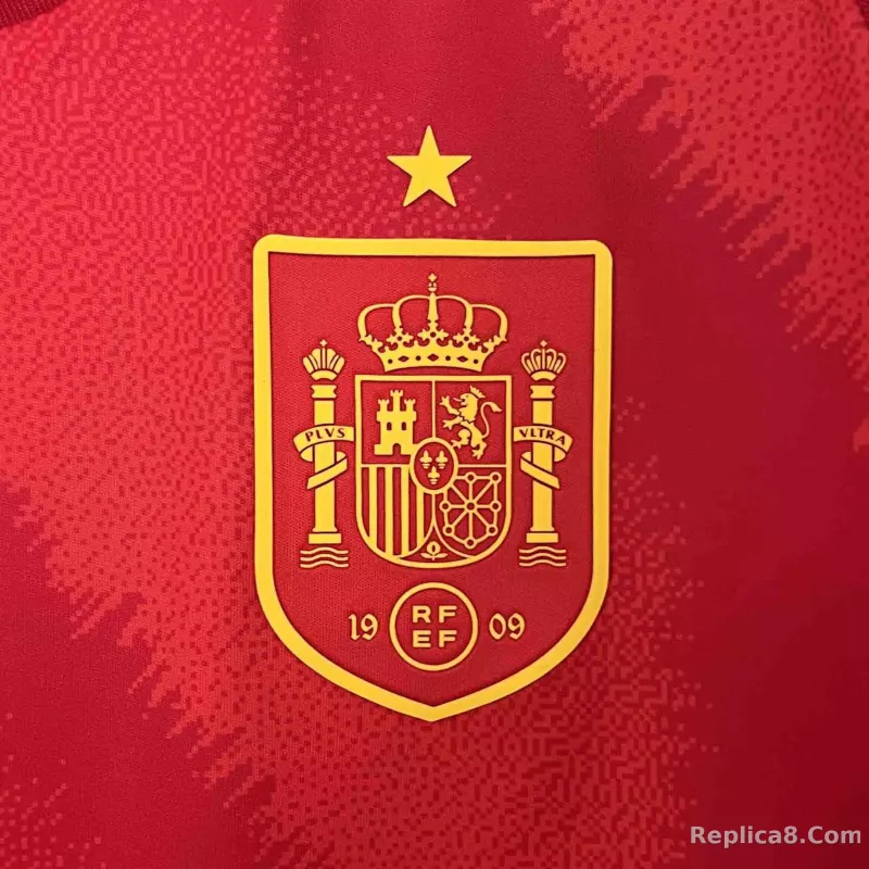 2024 Spain RODRIGO #16 Euro Cup Home Football Jersey - detail
