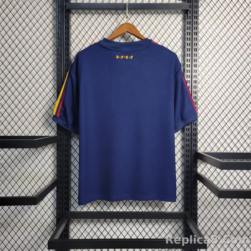 2010 Spain Away World Cup Final Retro Jersey - detail