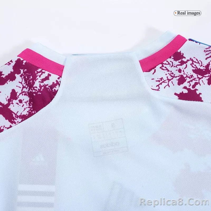 2023 Spain World Cup Away Fan Edition Soccer Jersey - detail