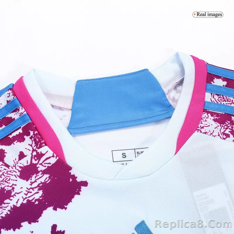2023 Spain World Cup Away Fan Edition Soccer Jersey - detail