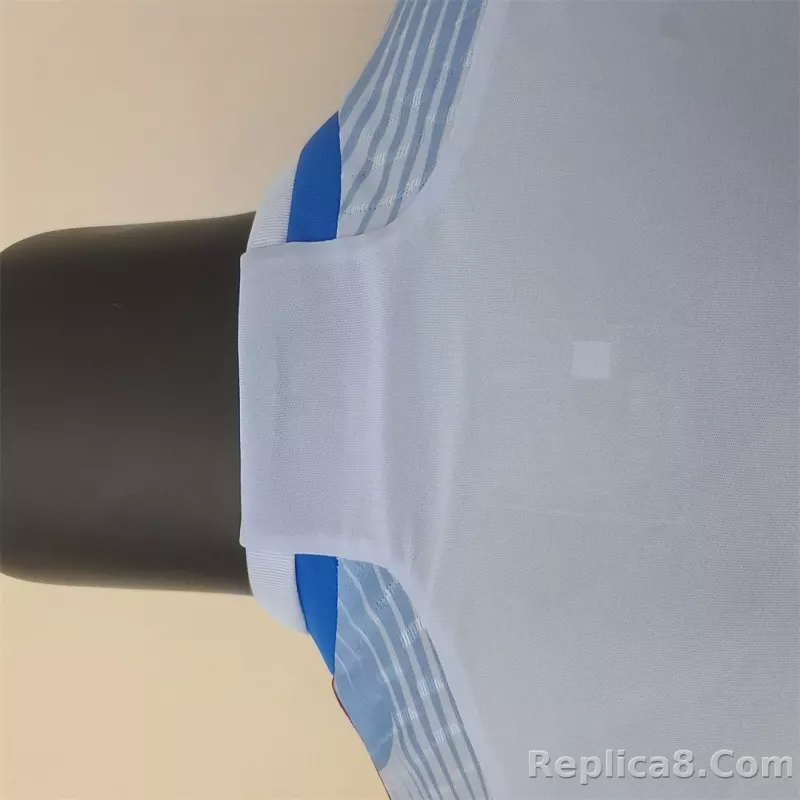 2022 Spain World Cup Away Player Edition Soccer Jersey - detail