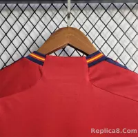 2022 Spain   World Cup Home Fan Edition Soccer Jersey - view 11