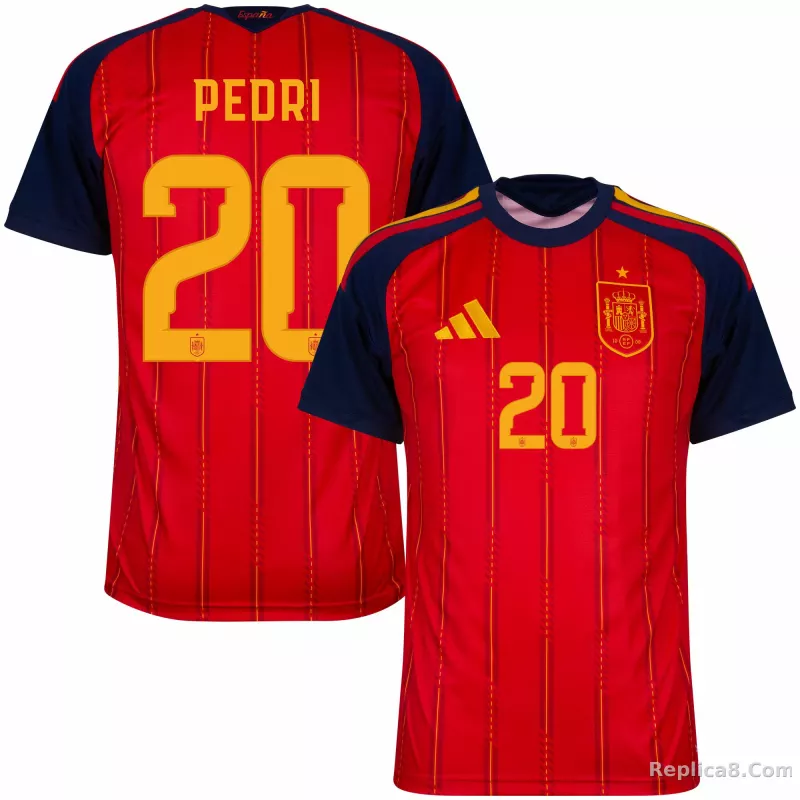 adidas Spain Home Pedri 20 Shirt 2026-2027