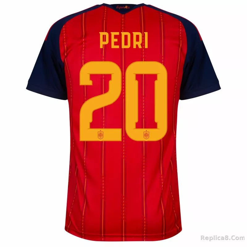 adidas Spain Home Pedri 20 Shirt 2026-2027 - detail