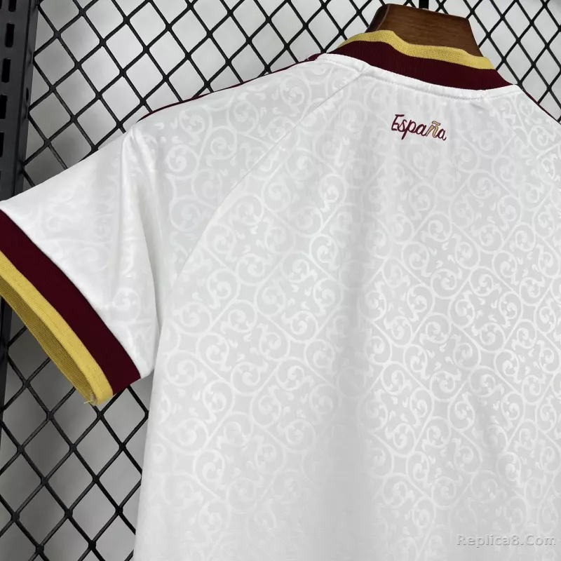 2026 Spain Away World Cup Soccer Kids Kit Jersey+Shorts - detail