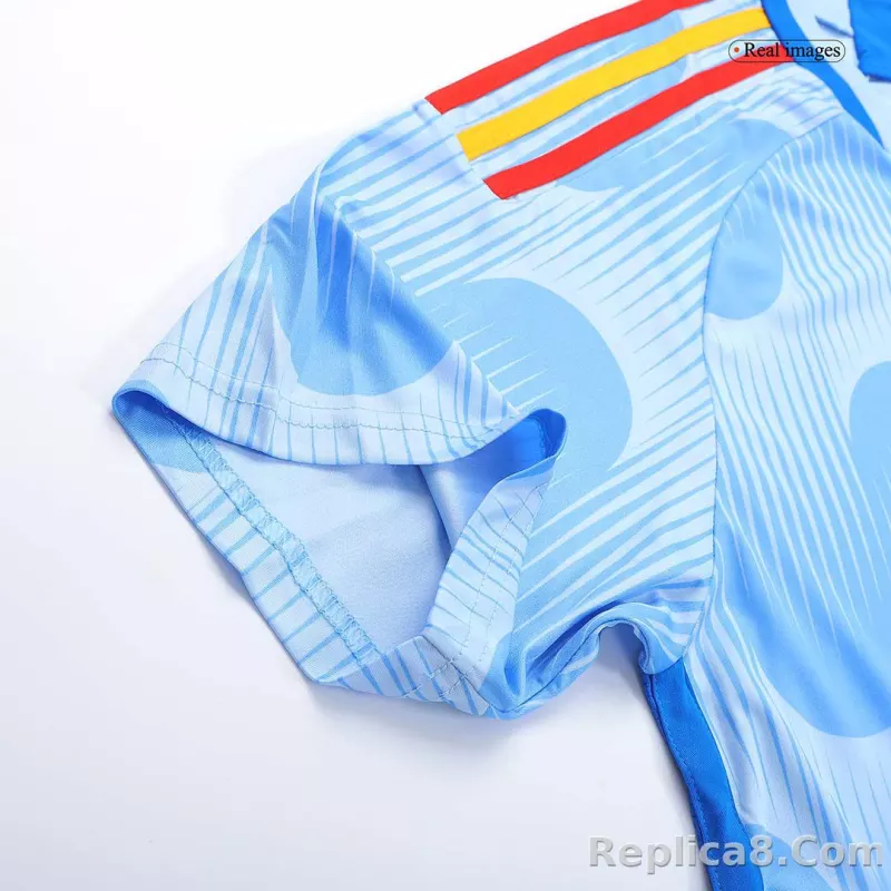 2022 Spain World Cup Away Kit Jersey+Shorts - detail