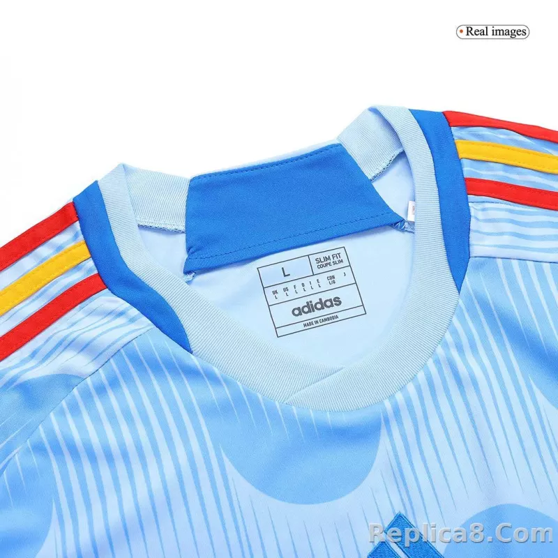 2022 Spain World Cup Away Kit Jersey+Shorts - detail