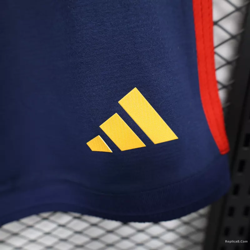 2026 Spain Home World Cup Soccer Shorts Player Version - detail