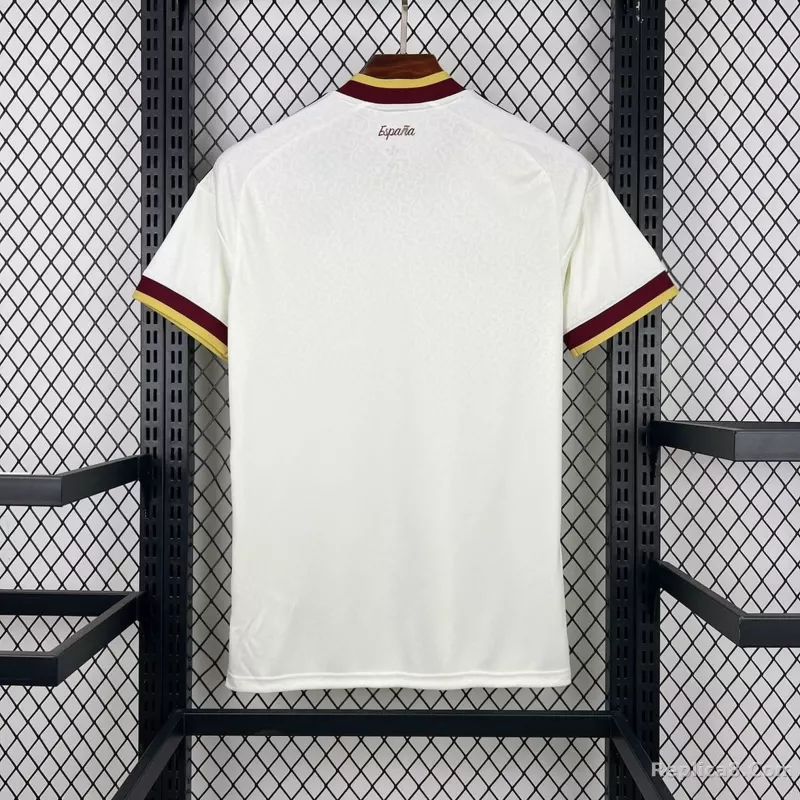 2026 Spain Away World Cup Soccer Jersey Custom Shirt - detail