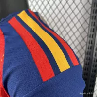 2026 Spain Home World Cup Soccer Jersey Authentic Shirt - view 14