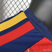 2026 Spain Home World Cup Soccer Jersey Authentic Shirt - view 5