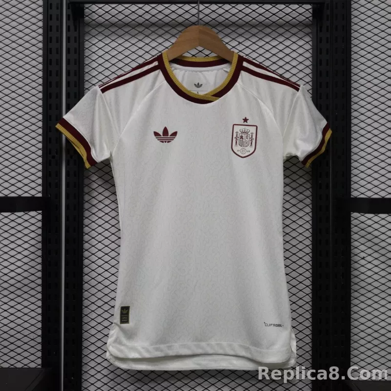 2026 Spain Away World Cup Women Soccer Jersey Authentic Shirt