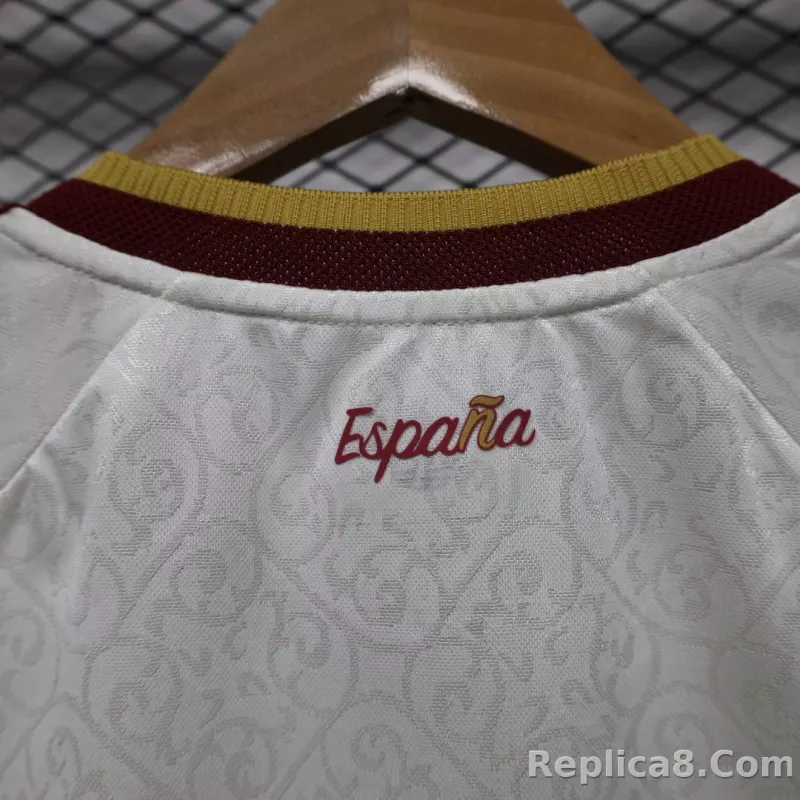 2026 Spain Away World Cup Women Soccer Jersey Authentic Shirt - detail