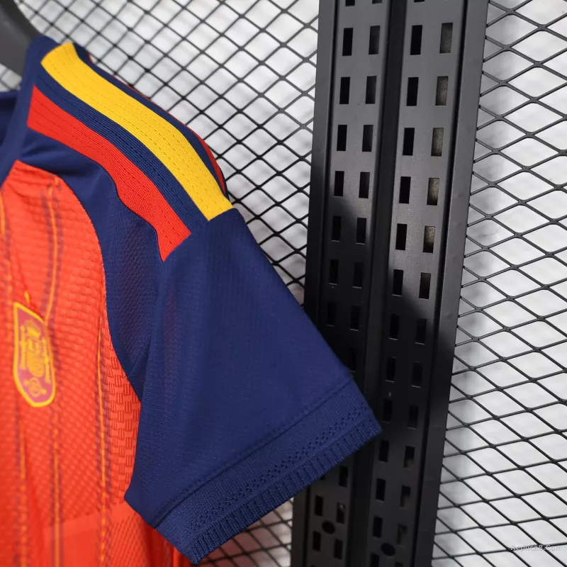 2026 Spain Home World Cup Women Soccer Jersey Player Version - detail