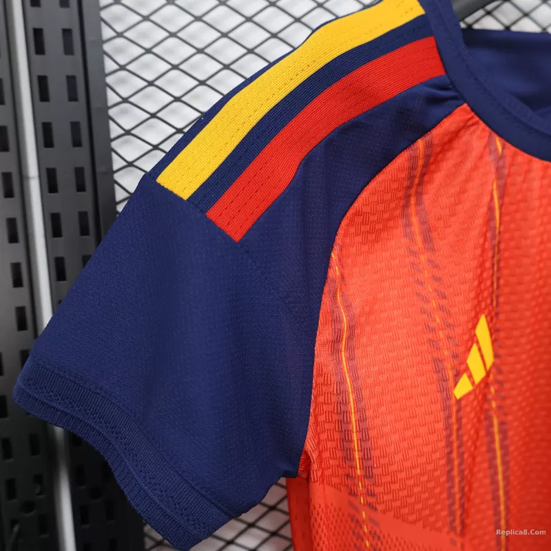 2026 Spain Home World Cup Women Soccer Jersey Player Version - detail