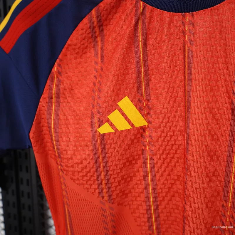 2026 Spain Home World Cup Women Soccer Jersey Player Version - detail