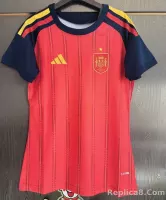 2026 Spain Home World Cup Women Soccer Jersey Player Version - view 1