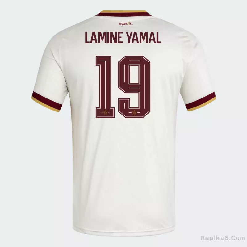 Spain 26 Away Yamal Jersey