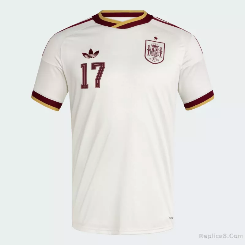 Spain 26 Away Williams Jersey - detail