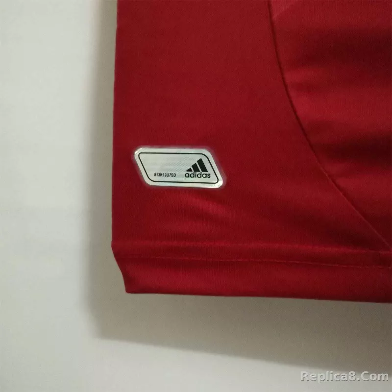 2012 Spain Home Retro Soccer Jersey - detail
