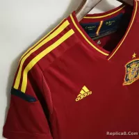 2012 Spain Home Retro Soccer Jersey - view 6