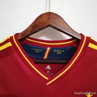 2012 Spain Home Retro Soccer Jersey - view 9