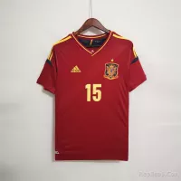 2012 Spain Home Retro Soccer Jersey - view 10