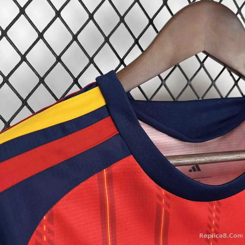 2026 Spain Home World Cup Soccer Women Jersey - detail