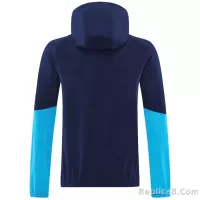 2026 Spain Windbreaker Hoodie Jacket Navy - view 4