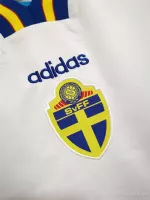 1994 Sweden World Cup Away Soccer Retro Jersey - view 6