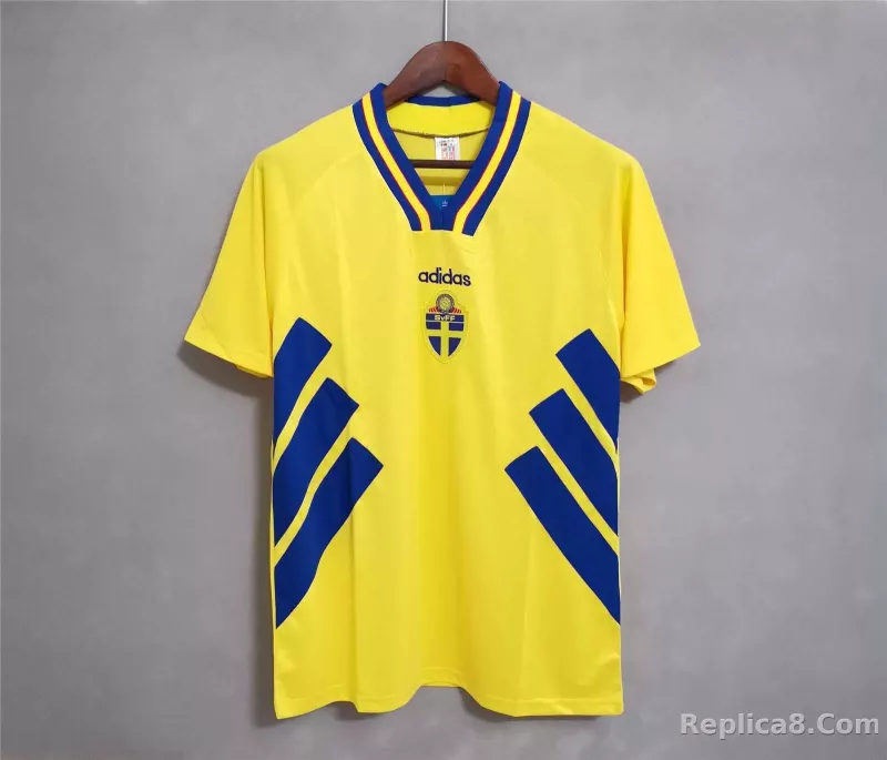 1994 Sweden World Cup Home Soccer Retro Jersey