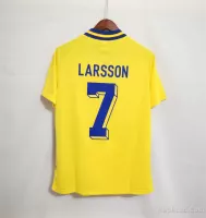 1994 Sweden World Cup Home Soccer Retro Jersey - view 11