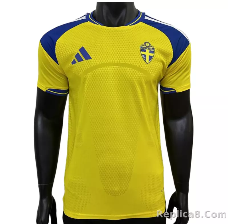 2026 Sweden World Cup Home Football Jersey Player Version